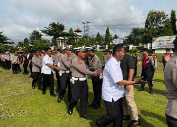 Usai Idul Fitri 1445 H, Polres Lampung Utara Gelar Halal Bihalal