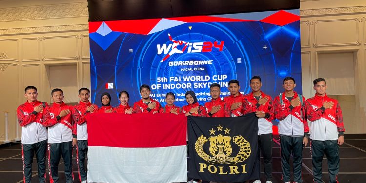 Polri Mendukung Prestasi Internasional dalam Olahraga Terjun Payung