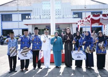 Pj. Bupati Empat Lawang Fauzan Khoiri Denin, AP., MM. Menjadi Irup Pada Upacara Hari Jadi Ke-17 Kabupaten