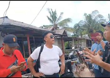 Diduga Banyak Masalah Proyek Jembatan Sungai Cambai,Pengawas Coba Halangi Wartawan Meliput