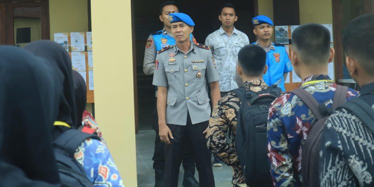 Penerimaan Polri T.A 2024, 107 Casis Bintara ,Tamtama Jalani Rikmin di Polres Tulang Bawang Barat