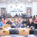 Nobar Semifinal Timnas U-23 Indonesia di Polres Lampung Utara Dipenuhi Antusias Suporter
