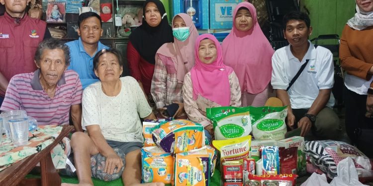 Datang Lagi Kementerian Sosial Salurkan Bantuan Kebutuhan Ibu Hamidah 