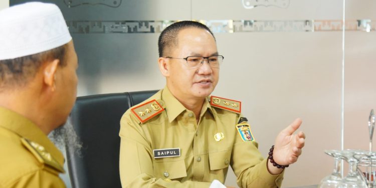 Saipul.S.Sos.M.Ap Sekdakab Way Kanan Rapat Pelepasan CHJ Way Kanan Tahun 2024