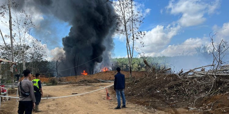 Polres Muba Amankan Pemilik Sumur Bor Desa Tanjung Dalam