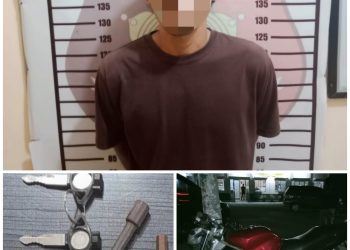 Satu Lagi, Pelaku Curanmor Diringkus Polsek Kotabumi Kota Polres Lampung Utara