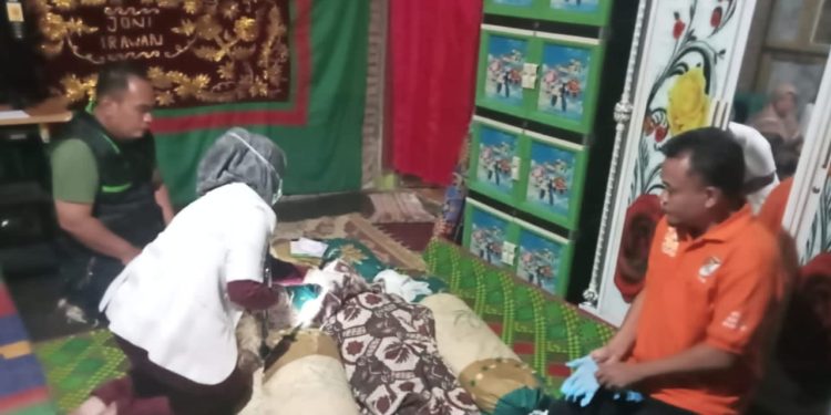 Polsek Kota Agung Selidiki Penyebab Pria Gantung Diri di Pekon Talagening