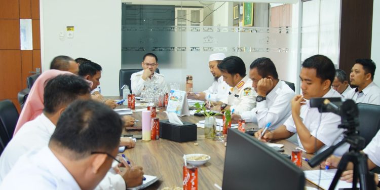 Saipul, S.Sos.,M.IP Memimpin Rapat Persiapan Pengajian Akbar