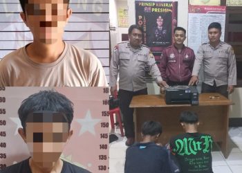 Empat Pelaku Curat Diamankan Polsek Jajaran Polres Lampura,Dua Diduga Pelaku Anak di bawah Umur
