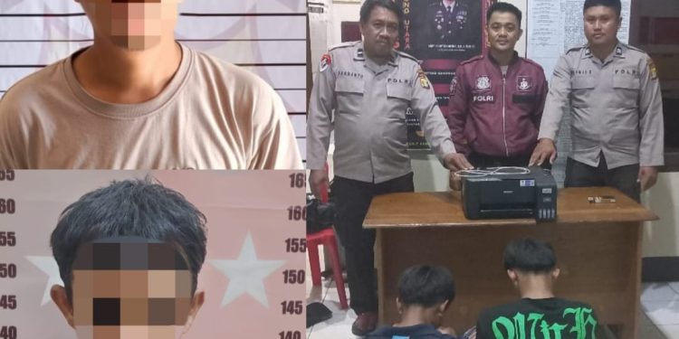 Empat Pelaku Curat Diamankan Polsek Jajaran Polres Lampura,Dua Diduga Pelaku Anak di bawah Umur