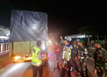 Polres Muba Gelar Razia Gabungan Angkutan Minyak Illegal