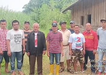 Himbau Kosongkan Lahan, Warga Adat Abung Timur Mulai Tempati Rumah-Rumah Perkebunan