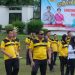 Jelang Hari Bhayangkara Ke-78, Polres Lampung Utara Gelar Olahraga Bersama