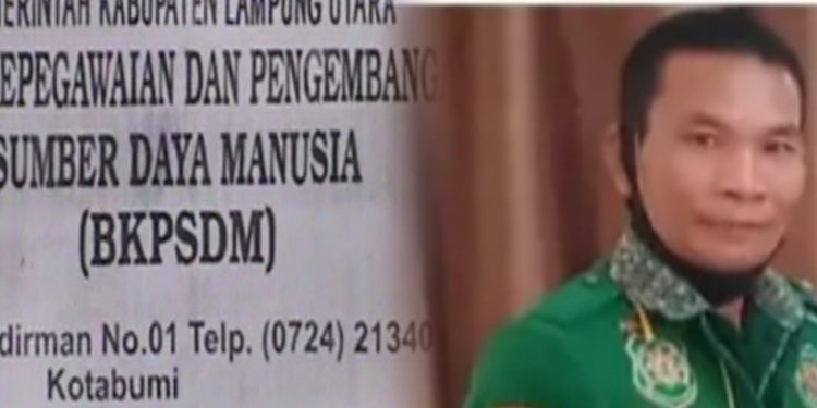 BKPSDM Lampung Utara Terindikasi Menentang Aturan & Mendagri terkait Roling 73 ASN