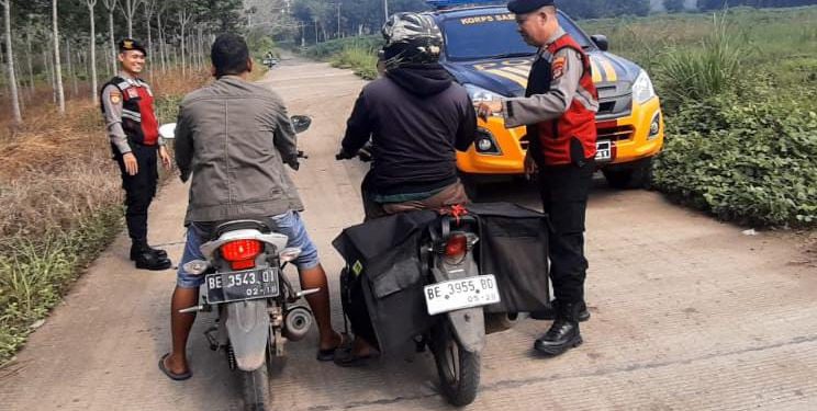 Jaga Kondusifitas Wilayah, Sat Samapta Polres Tubaba Terus tingkatkan Patroli KRYD