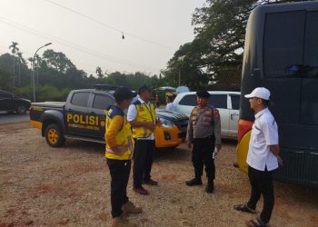 Antisipasi Ganguan Kamtibmas, Polres Lampung Utara Dirikan Pos Pantau di Jalinsum