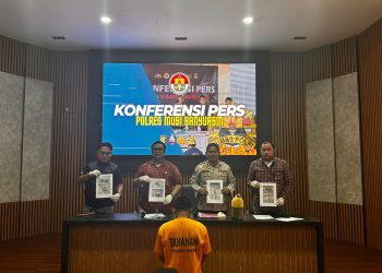 Polres Muba Tangkap Pemilik Sumur Minyak Illegal di Keluang