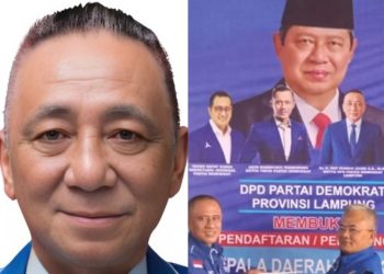 Dr. Hi. Edy Irawan Arief, SE., M.Ec. Ketua DPD Partai Demokrat dukung Yozi Rizal jadi calon Bupati Way Kanan