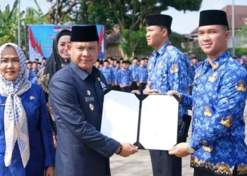 Pj Bupati Empat Lawang Lantik 780 Pegawai PPPK dan 5 PNS, Menyongsong Era Pelayanan Publik Berkualitas