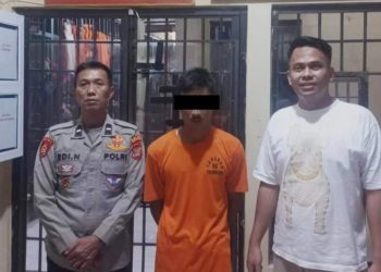 Ayah Tiri Tega Merudapaksa Anaknya Yang Masih Berusia 9 Tahun , Pelaku Diringkus Tim Tekab 308 Presisi Polres Lamteng