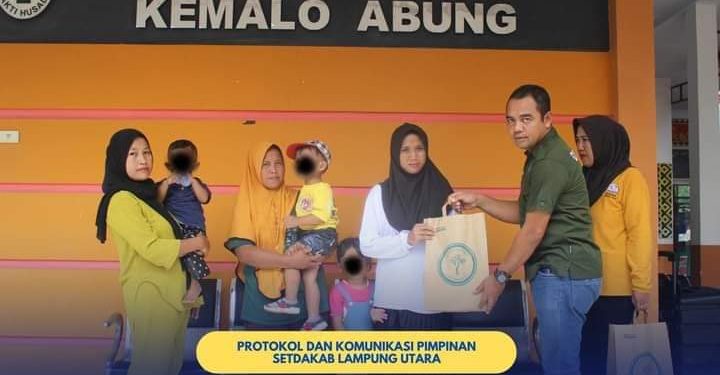 Protokol dan Komunikasi Pimpinan Setdakab Lampura Peduli Anak Stunting