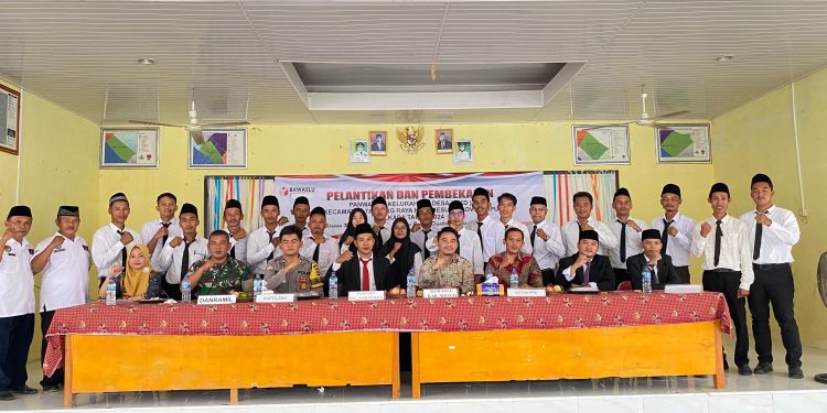 Tepat Di Hari Lahirnya Pancasila,Bawaslu Mesuji Gelar Pelantikan dan Sumpah Jabatan 105 PKD Sekabupaten Mesuji