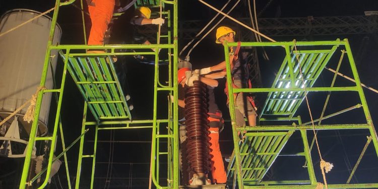 PLN Terus Bergerak Lakukan Pemulihan Sistem Kelistrikan Sumbagsel