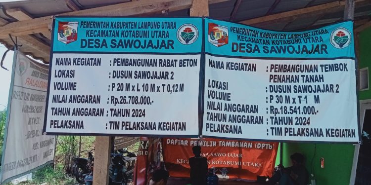 Di Duga Realisasi DD Sawojajar Terindikasi Mark-Up, Ini Jawaban Pihak Desa