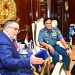 TNI AL Terima Kunjungan Kehormatan Duta Besar Chili Untuk Indonesia