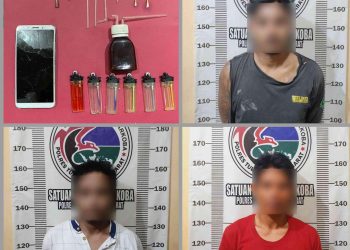 Hari Pertama Ops Antik, Polres Tulang Bawang Barat Berhasil Amankan 3 Orang Pelaku Target Operasi dan Non To