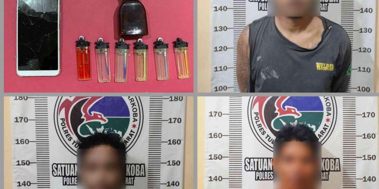 Hari Pertama Ops Antik, Polres Tulang Bawang Barat Berhasil Amankan 3 Orang Pelaku Target Operasi dan Non To