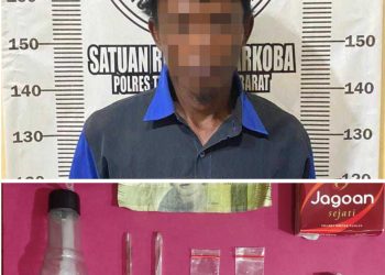 Ops Antik Krakatau 2024, Sat Res Narkoba Polres Tulang Bawang Barat Berhasil Amankan kembali 1 Target Operasi