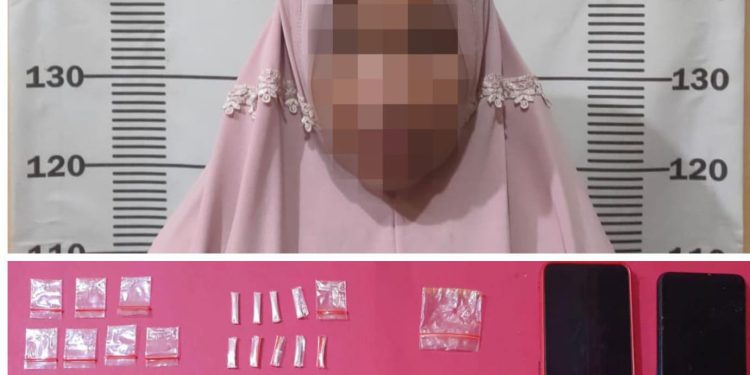 Sat Res Narkoba Polres Tulang Bawang Barat amankan Seorang Wanita Non To Ops Antik