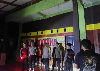 Dalam Rangka Ops Antik, Polres Tulang Bawang Barat Razia Sejumlah Tempat Hiburan Malam