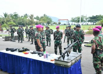 RUPANPUR YONIF 7 MARINIR DI BERANGKATKAN DLM RANGKA LATTAP RUPANPUR 2024