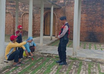 Demi Kenyamanan Warga Saat Liburan Idul adha, Polres Tubaba Patroli Amankan Objek Wisata