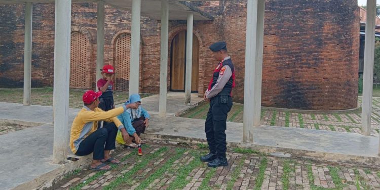 Demi Kenyamanan Warga Saat Liburan Idul adha, Polres Tubaba Patroli Amankan Objek Wisata