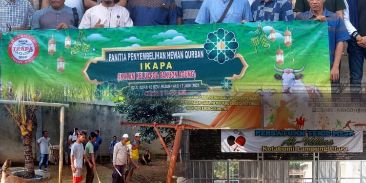 IKAPA Lampung Utara Gelar Qurban Idul Adha Th 2024