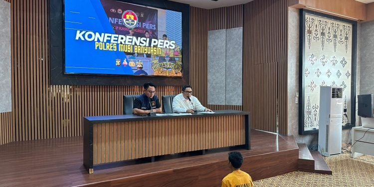 Polres Muba Amankan Pemilik Minyak Illegal di Keluang