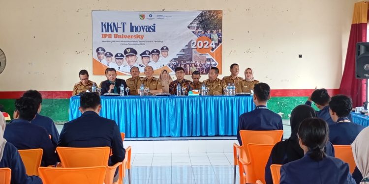 Pj Bupati Tanggamus Sambut Mahasiswa KKN Institut Pertanian Bogor