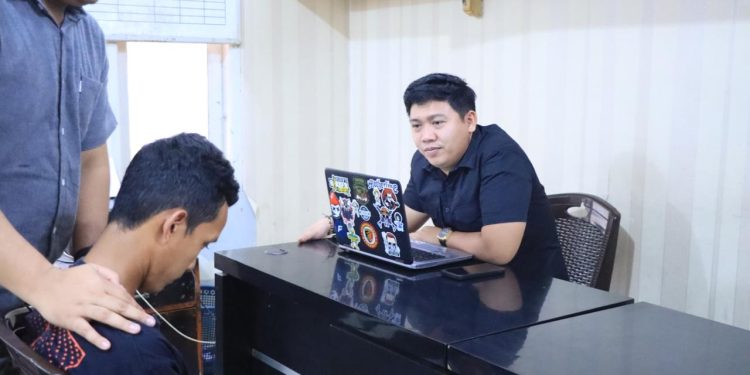 1×24 Jam Pelaku Pembunuhan Wanita Paruh Baya Diringkus Polres Lampura