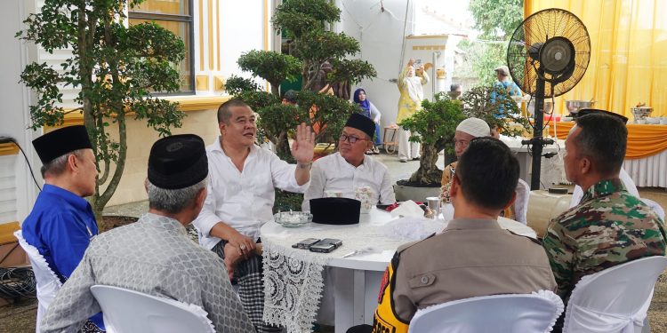 Tampik Isu Tidak Pulang ke Lamteng, Musa Ahmad Gelar Halal Bihalal