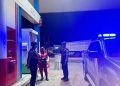 Samapta Polres Tulang Bawang Gelar Blue Light Patrol di Tiga Lokasi Berbeda