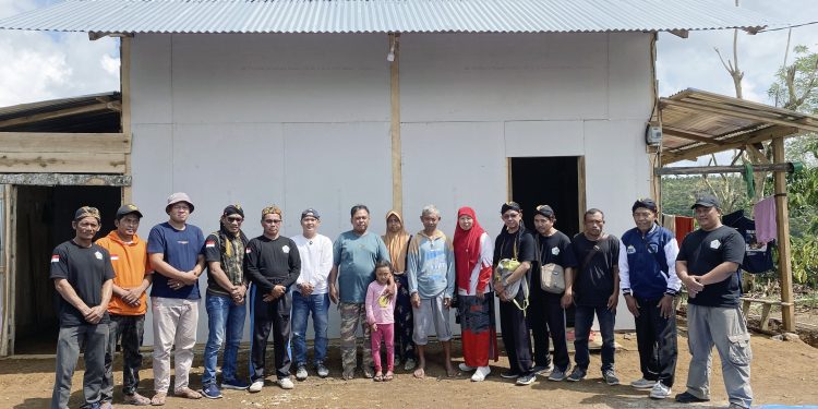 Paguyuban Pujakesuma Lambar, Donasi Ke Korban Kebakaran Way Salang