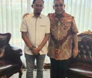 Silaturahmi Calon Bupati Way Kanan Resmen Kadapi .SH Ke DPP GERINDRA disambut Baik Sekjend Ahmad Muzani
