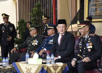 M. Firsada Mengikuti Upacara dan Syukuran Peringatan Hari Bhayangkara Ke – 78 Tahun 2024