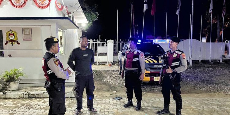 Samapta Polres Tulang Bawang Gelar Blue Light Patrol di 8 Lokasi Berbeda, AKP Samsul: Implementasi Beyond Trust Presisi