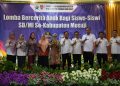 Pemkab Mesuji Melalui Dinas Perpustakaan dan Arsip,Menggelar Lomba Bercerita Anak Tingkat SD/MI Sekab