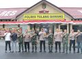 Kapolres Tulang Bawang Menerima Kunjungan Perdana Danlanud Pangeran M Bun Yamin