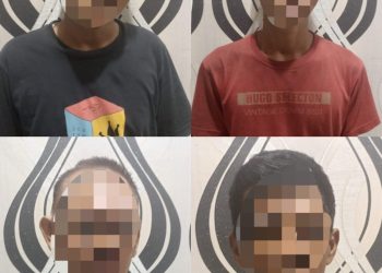 Ahirnya Polres Lampura Tetapkan 4 Tersangka Kasus Pungli Truk Batu Bara